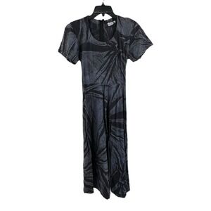 White Rice Cotton Dress Size Medium‎ Vintage with Flaw